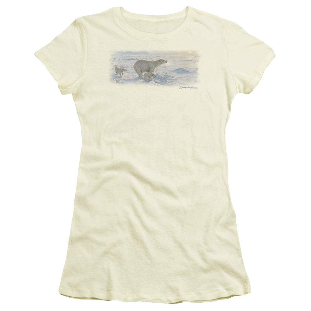 Wild Wings On The Edge - Juniors T-Shirt Juniors T-Shirt Wild Wings