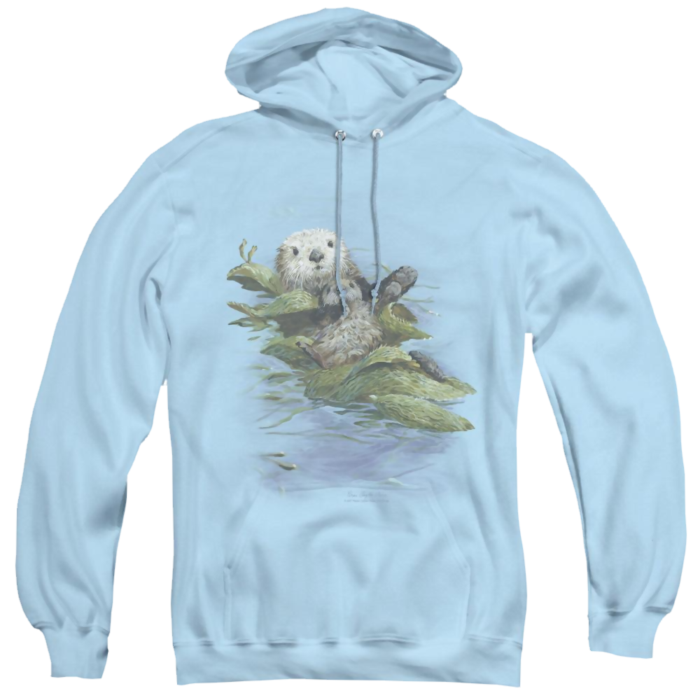 Wild Wings Kelp Cradle Otters - Pullover Hoodie Pullover Hoodie Wild Wings