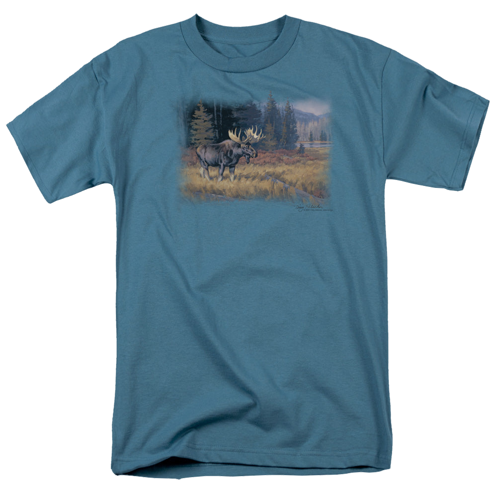 Wild Wings October Moose - Men's Regular Fit T-Shirt Men's Regular Fit T-Shirt Wild Wings