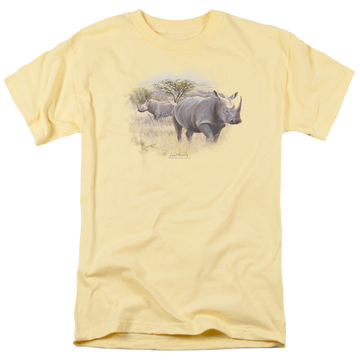 Wild Wings Rhino - Men's Regular Fit T-Shirt Men's Regular Fit T-Shirt Wild Wings