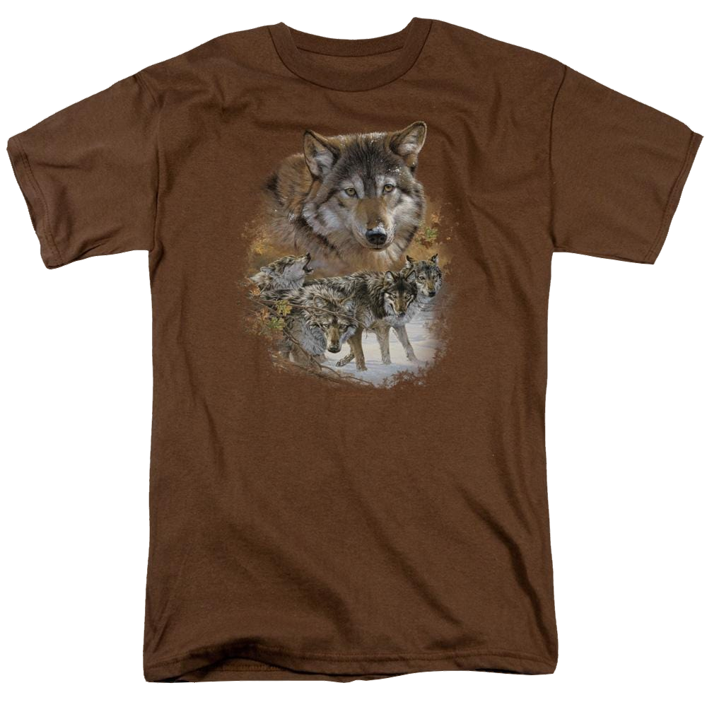 Wild Wings Wolf Pack - Men's Regular Fit T-Shirt Men's Regular Fit T-Shirt Wild Wings