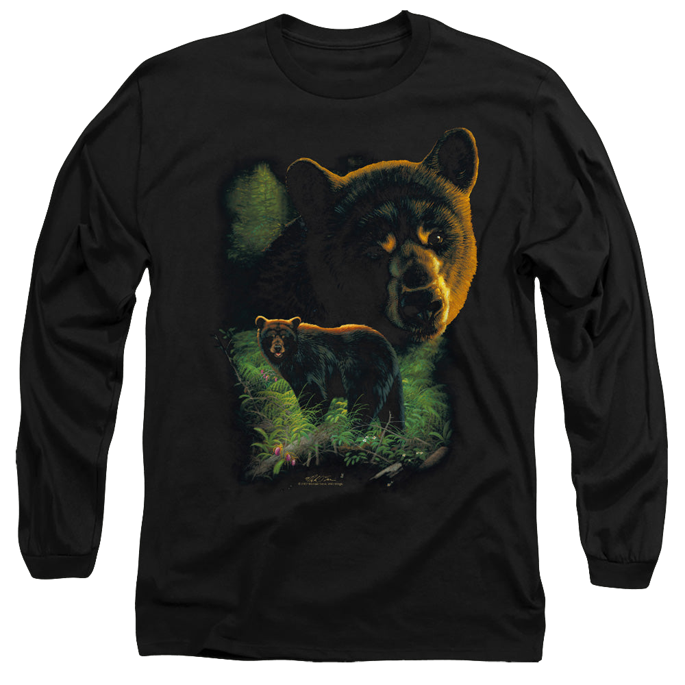 Wild Wings Black Bears - Men's Long Sleeve T-Shirt Men's Long Sleeve T-Shirt Wild Wings