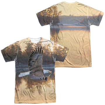 Wild Wings Gone Fishing men's all-over print t-shirt