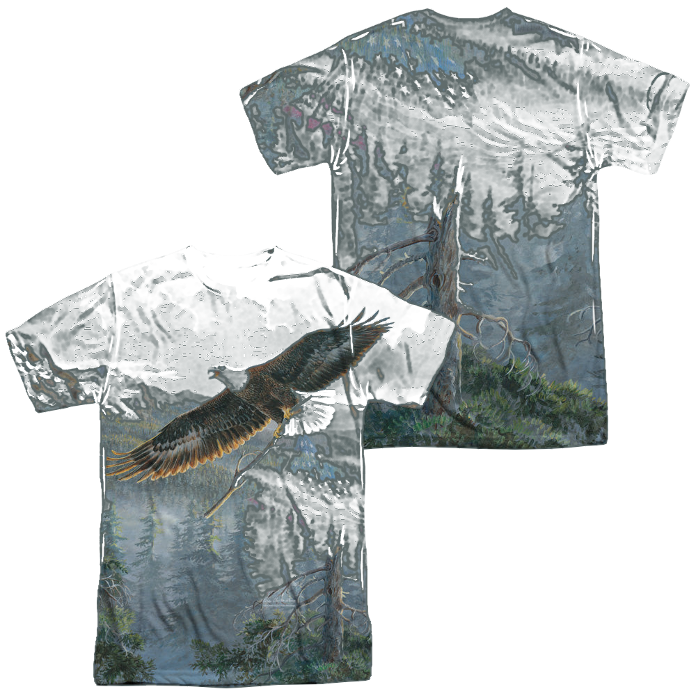 Wild Wings Rebuilding America (Front/Back Print) - Men's All-Over Print T-Shirt Men's All-Over Print T-Shirt Wild Wings