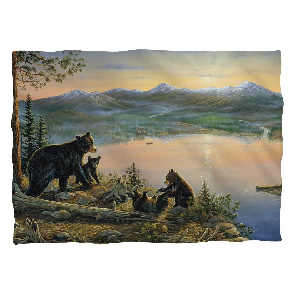 Wild Wings - Serenity At Twilight 2 Pillow Case Pillow Cases Wild Wings