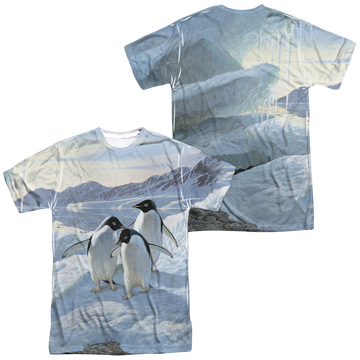 Wild Wings Penguins men's all-over print t-shirt
