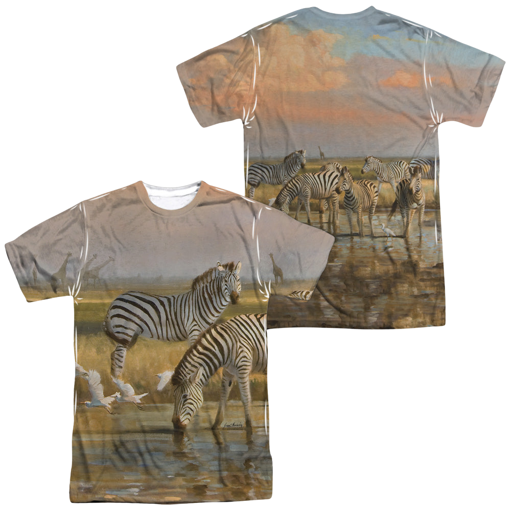 Wild Wings Sundowners (Front/Back Print) - Men's All-Over Print T-Shirt Men's All-Over Print T-Shirt Wild Wings