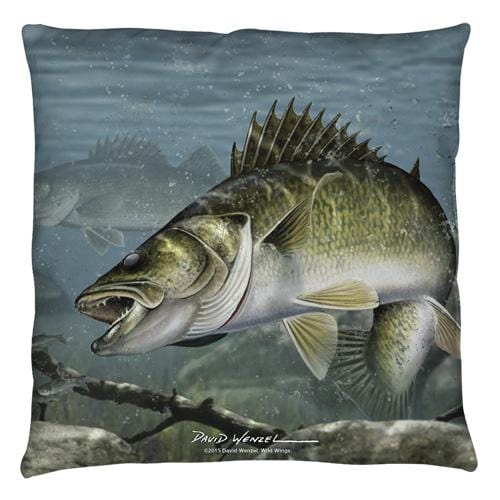 Wild Wings - Feeding Frounds 2 Throw Pillow Throw Pillows Wild Wings