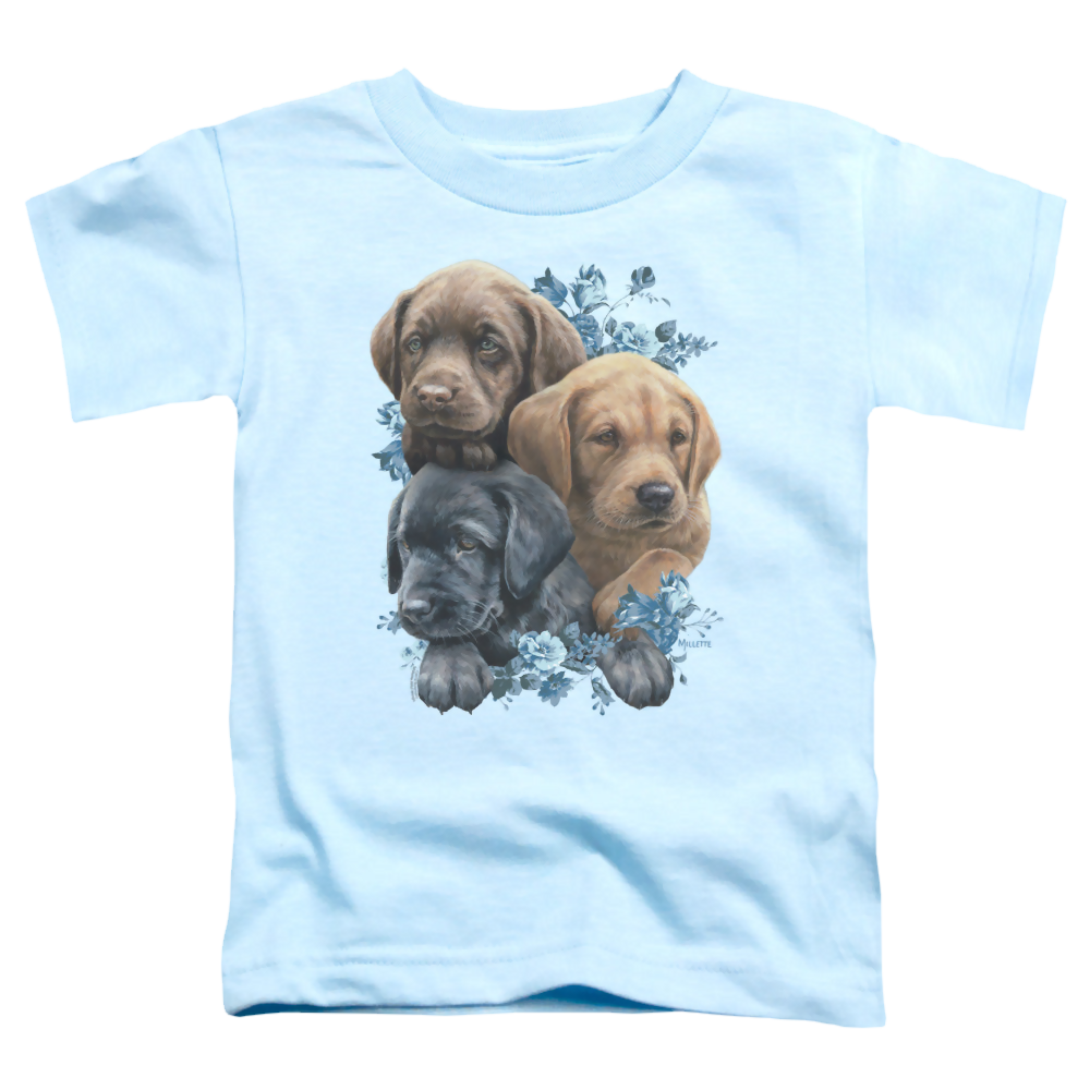 Wild Wings Puppy Pile - Toddler T-Shirt Toddler T-Shirt Wild Wings