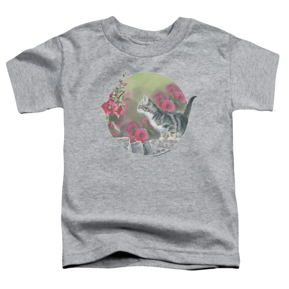 Wild Wings Kitten Flowers - Toddler T-Shirt Toddler T-Shirt Wild Wings