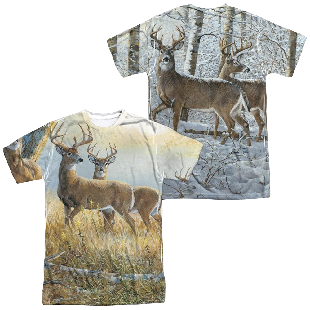 Wild Wings Warm And Cold - Men's All-Over Print T-Shirt Men's All-Over Print T-Shirt Wild Wings