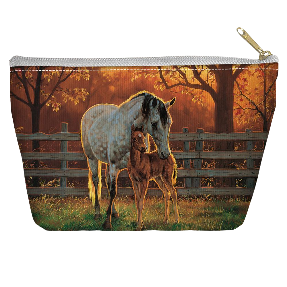 Wild Wings Mother And Child - Straight Bottom Accessory Pouch T Bottom Accessory Pouches Wild Wings