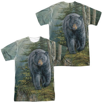 Wild Wings Black Bear men's all-over print t-shirt