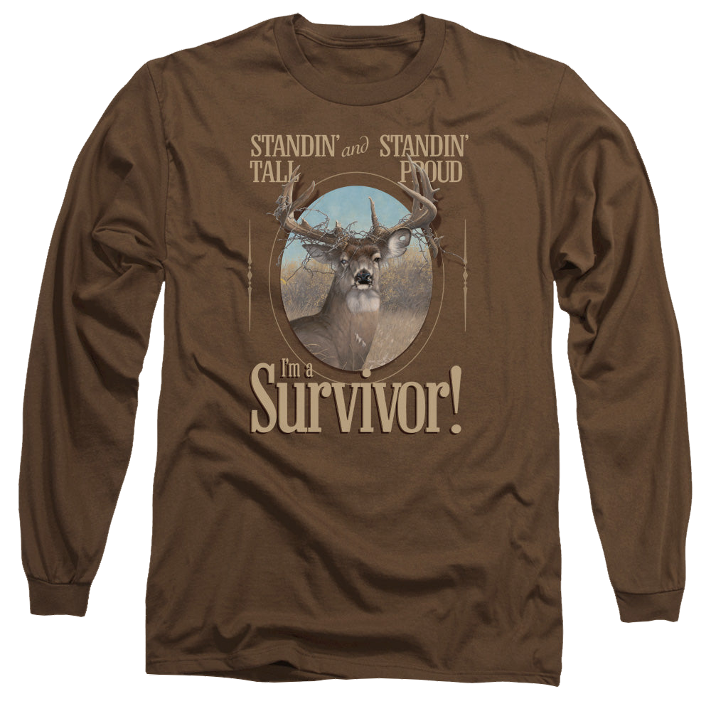 Wild Wings Survivor - Men's Long Sleeve T-Shirt Men's Long Sleeve T-Shirt Wild Wings