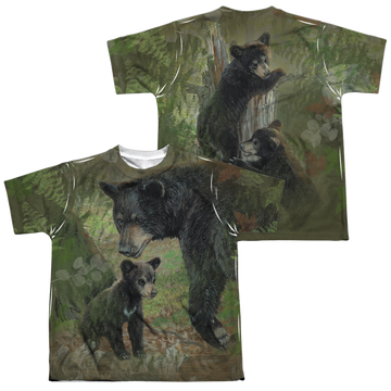 Wild Wings Moms Never Far youth all-over print t-shirt for ages 8 to 12