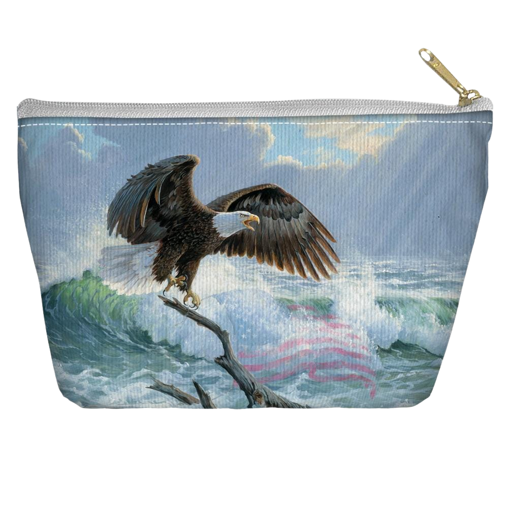 Wild Wings American Eagle - Straight Bottom Accessory Pouch T Bottom Accessory Pouches Wild Wings