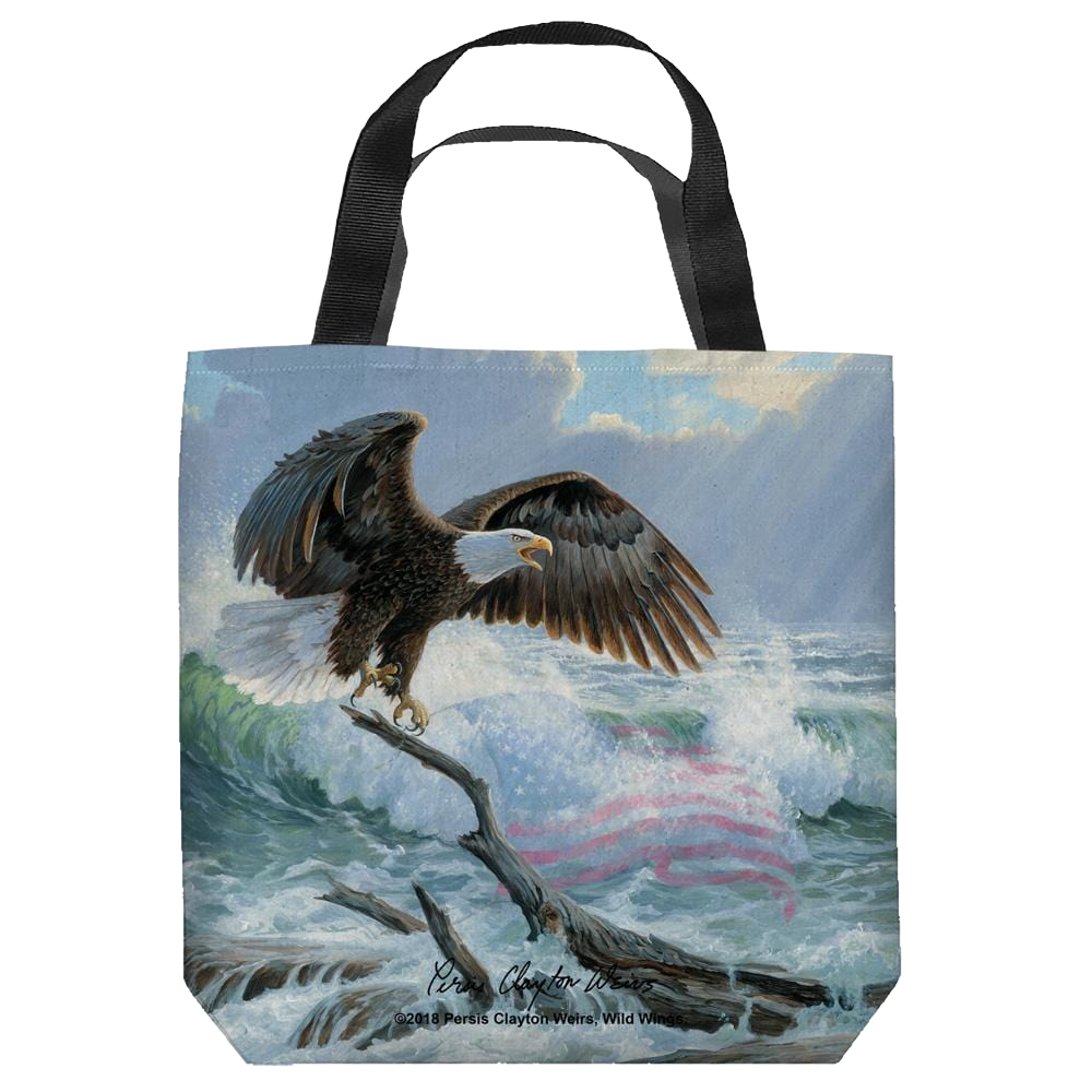 Wild Wings American Eagle - Tote Bag Tote Bags Wild Wings