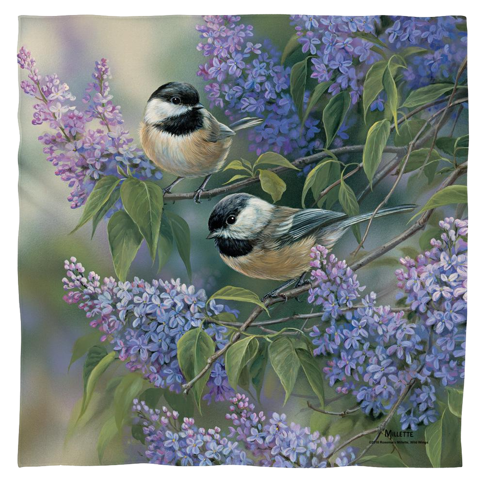 Wild Wings Chickadees - Bandana Bandanas Wild Wings