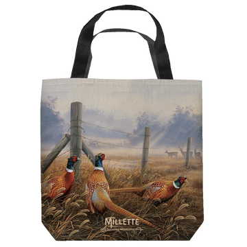 Wild Wings Pleasant Pheasants tote bag