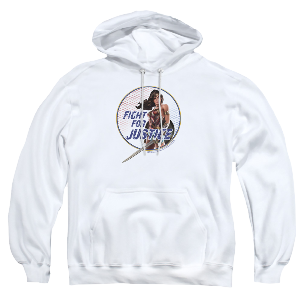 Wonder Woman Fight For Justice Pullover Hoodie Pullover Hoodie Wonder Woman