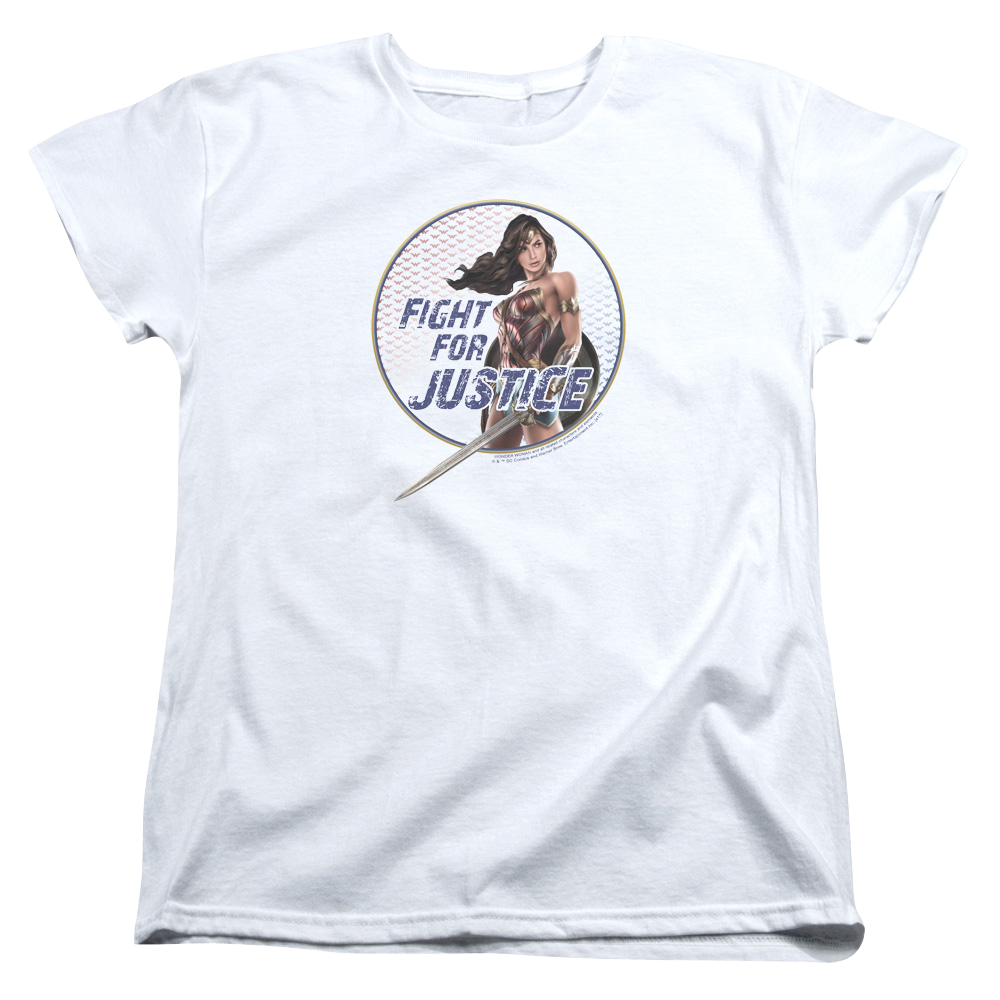 Wonder Woman Fight For Justice Women's T-Shirt Women's T-Shirt Wonder Woman