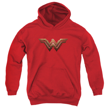 Wonder Woman Movie Wonder Woman Logo - Youth Hoodie Youth Hoodie (Ages 8-12) Wonder Woman