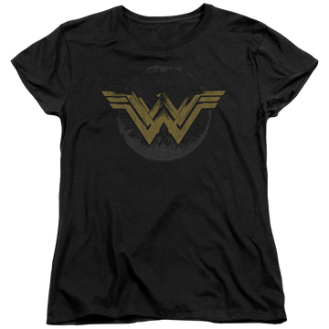 Wonder Woman Distressed Logo Women's T-Shirt Women's T-Shirt Wonder Woman