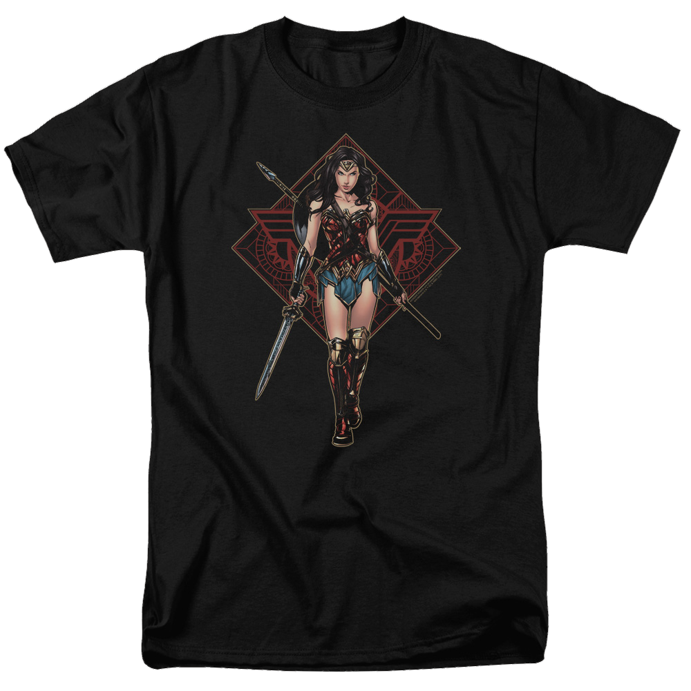 Wonder Woman Warrior Men's Regular Fit T-Shirt Men's Regular Fit T-Shirt Wonder Woman