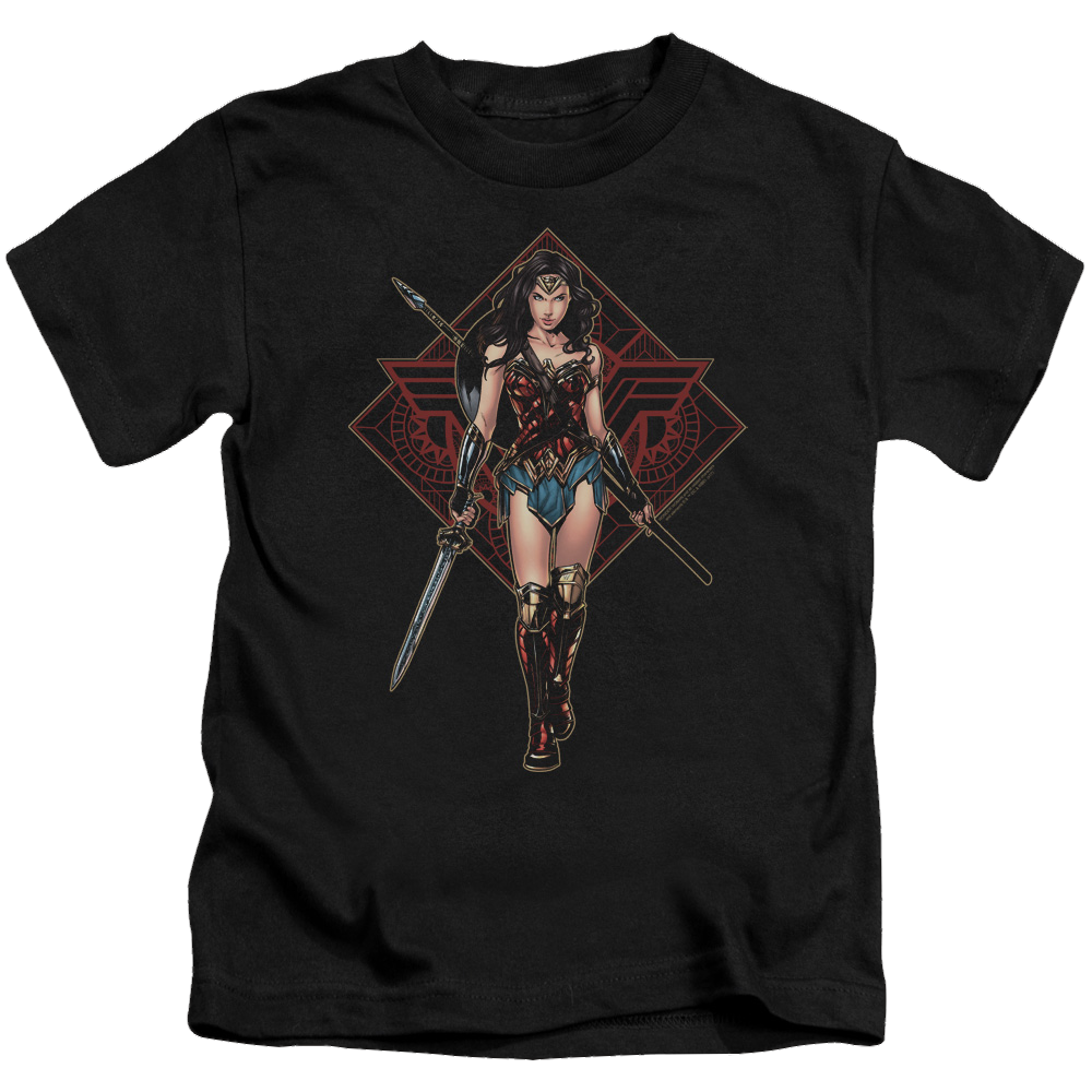 Wonder Woman Movie Warrior - Kid's T-Shirt Kid's T-Shirt (Ages 4-7) Wonder Woman