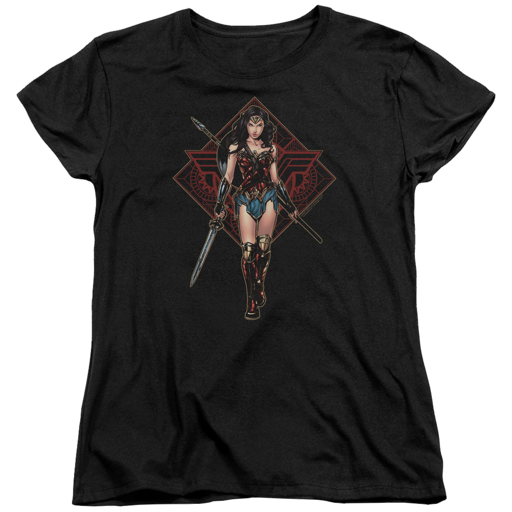 Wonder Woman Warrior Women's T-Shirt Women's T-Shirt Wonder Woman