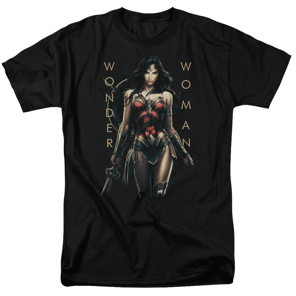 Wonder Woman Armed And Dangerous Men's Regular Fit T-Shirt Men's Regular Fit T-Shirt Wonder Woman