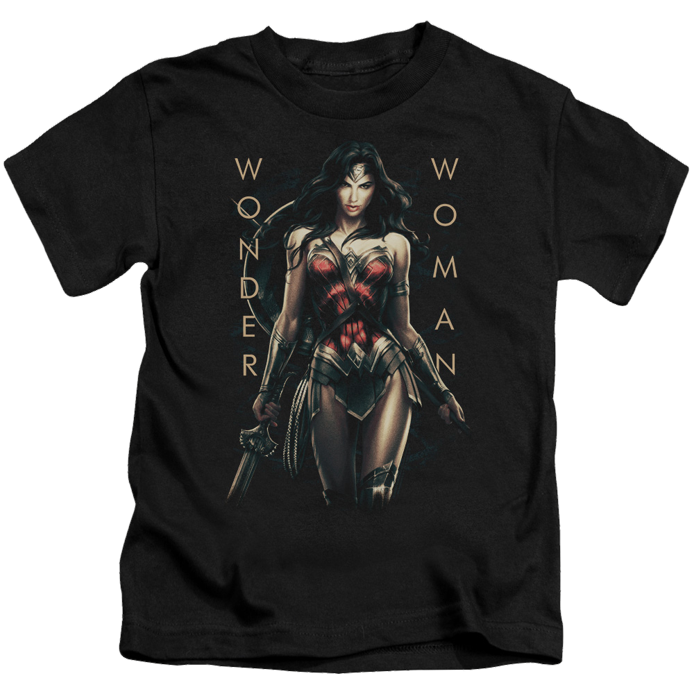 Wonder Woman Movie Armed And Dangerous - Kid's T-Shirt Kid's T-Shirt (Ages 4-7) Wonder Woman