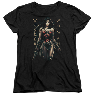 Wonder Woman Armed And Dangerous Women's T-Shirt Women's T-Shirt Wonder Woman