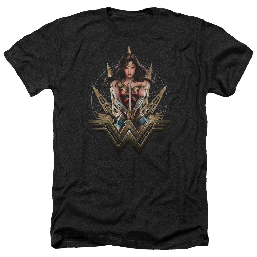 Wonder Woman Wonder Blades Men's Heather T-Shirt Men's Heather T-Shirt Wonder Woman
