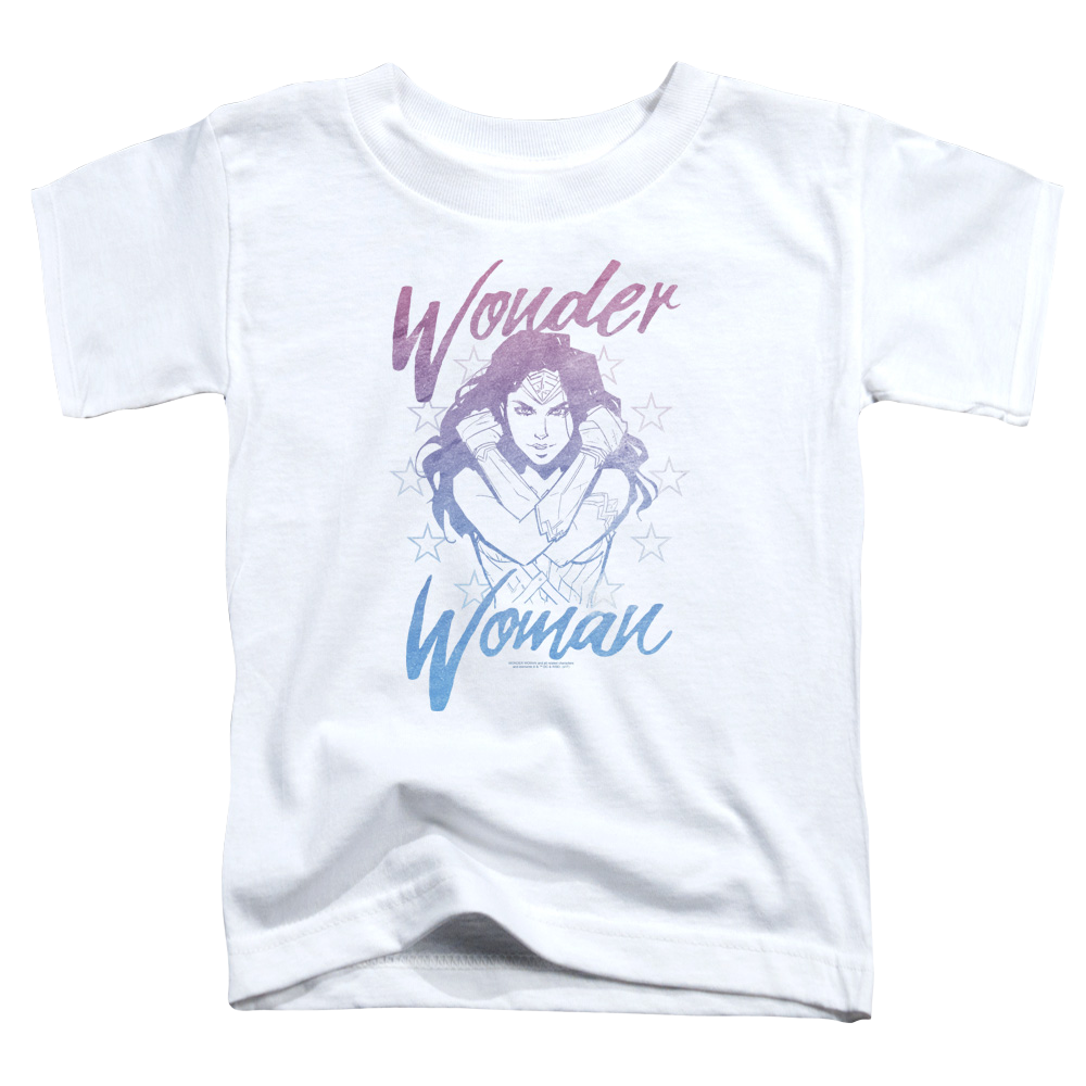 Wonder Woman Movie Retro Stance - Kid's T-Shirt Kid's T-Shirt (Ages 4-7) Wonder Woman