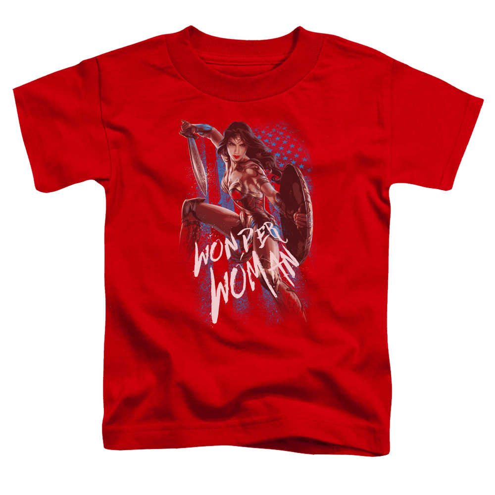 Wonder Woman Movie American Hero - Kid's T-Shirt Kid's T-Shirt (Ages 4-7) Wonder Woman