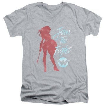 Wonder Woman Freedom Fight Men's V-Neck T-Shirt Men's V-Neck T-Shirt Wonder Woman