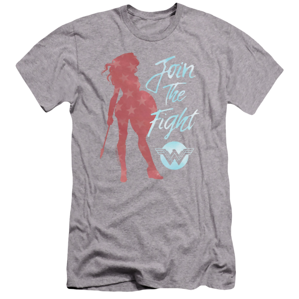 Wonder Woman Freedom Fight Men's Premium Slim Fit T-Shirt Men's Premium Slim Fit T-Shirt Wonder Woman