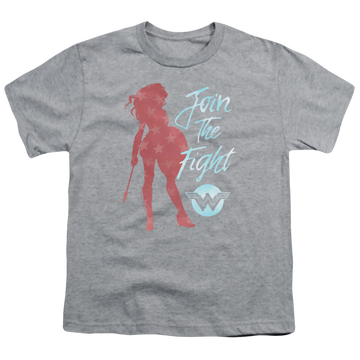 Wonder Woman Movie Freedom Fight - Youth T-Shirt Youth T-Shirt (Ages 8-12) Wonder Woman