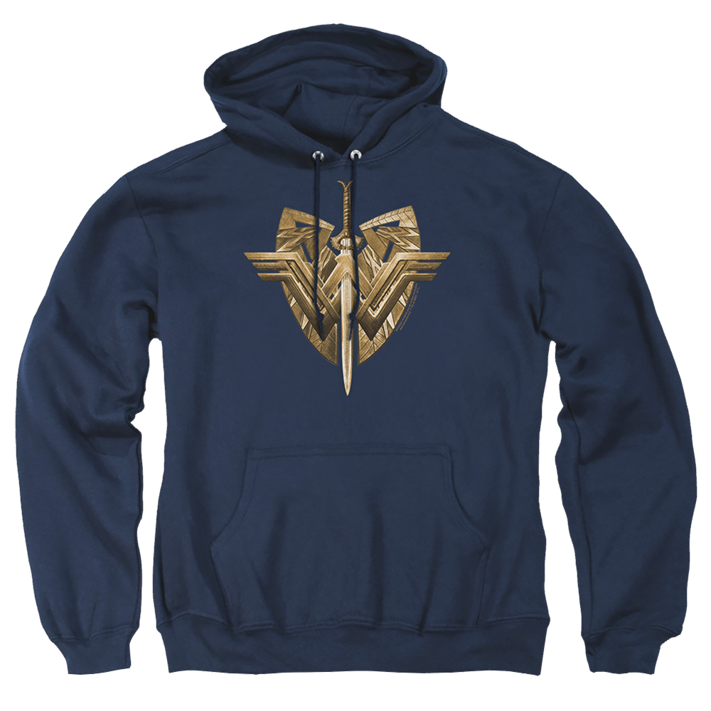 Wonder Woman Sword Emblem Pullover Hoodie Pullover Hoodie Wonder Woman