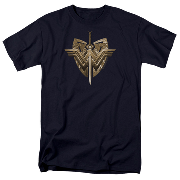 Wonder Woman Sword Emblem Men's Regular Fit T-Shirt Men's Regular Fit T-Shirt Wonder Woman