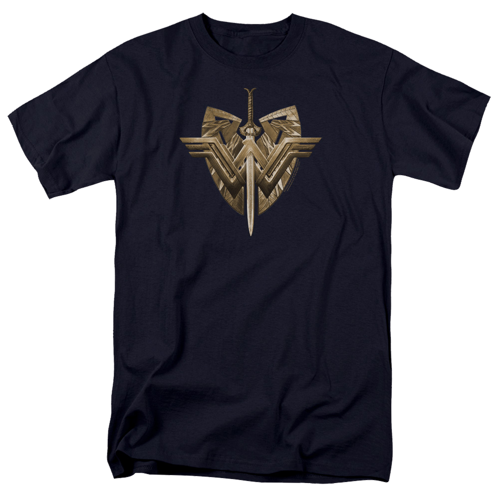 Wonder Woman Sword Emblem Men's Regular Fit T-Shirt Men's Regular Fit T-Shirt Wonder Woman
