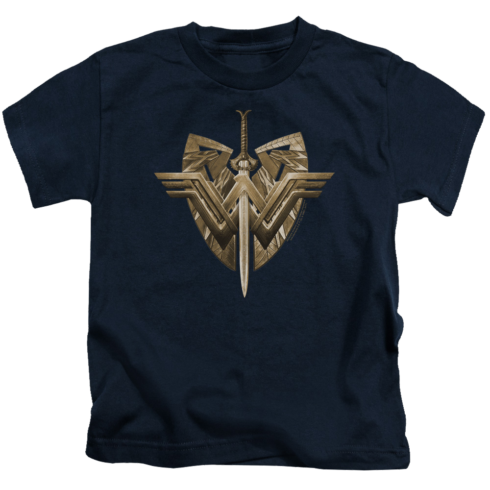 Wonder Woman Movie Sword Emblem - Kid's T-Shirt Kid's T-Shirt (Ages 4-7) Wonder Woman