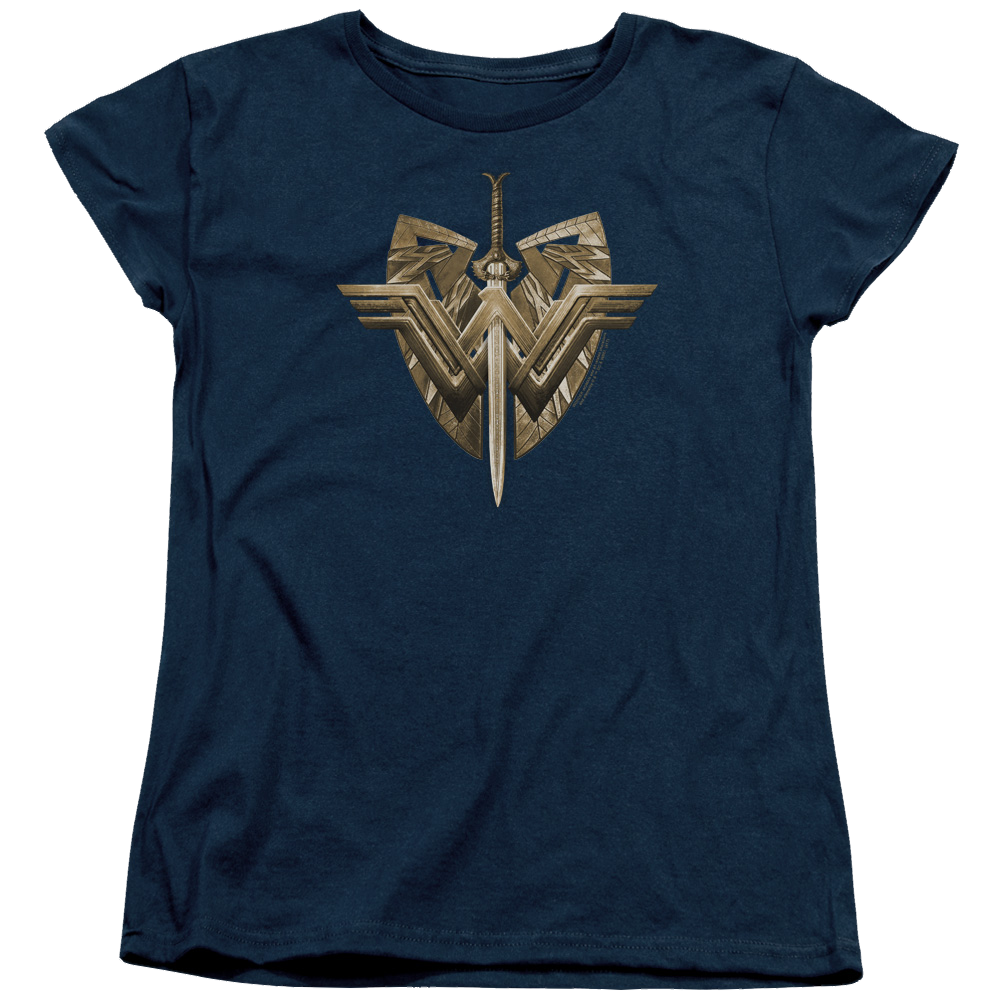 Wonder Woman Sword Emblem Women's T-Shirt Women's T-Shirt Wonder Woman