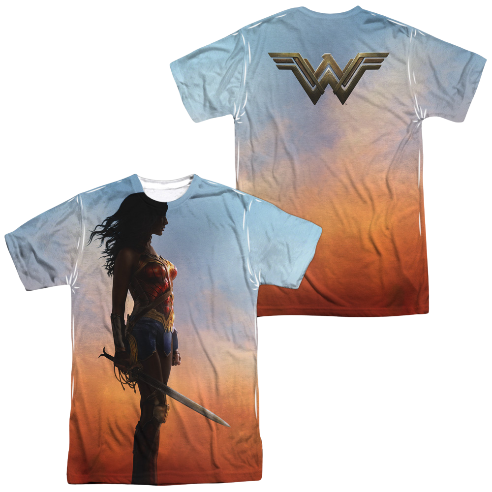Wonder Woman Poster Men's All Over Print T-Shirt Men's All-Over Print T-Shirt Wonder Woman