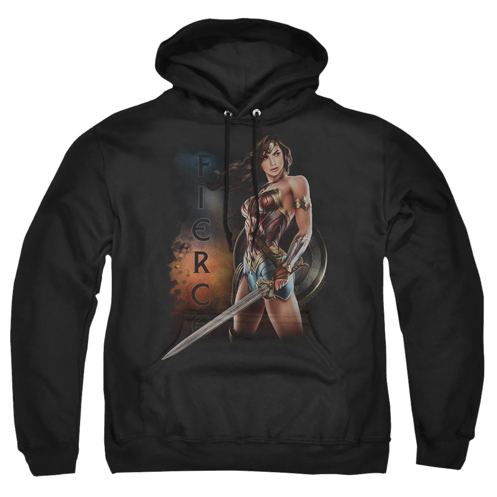 Wonder Woman Fierce Pullover Hoodie Pullover Hoodie Wonder Woman