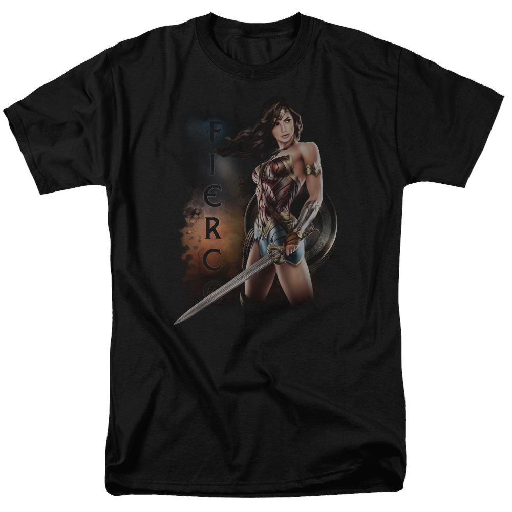 Wonder Woman Fierce Men's Regular Fit T-Shirt Men's Regular Fit T-Shirt Wonder Woman