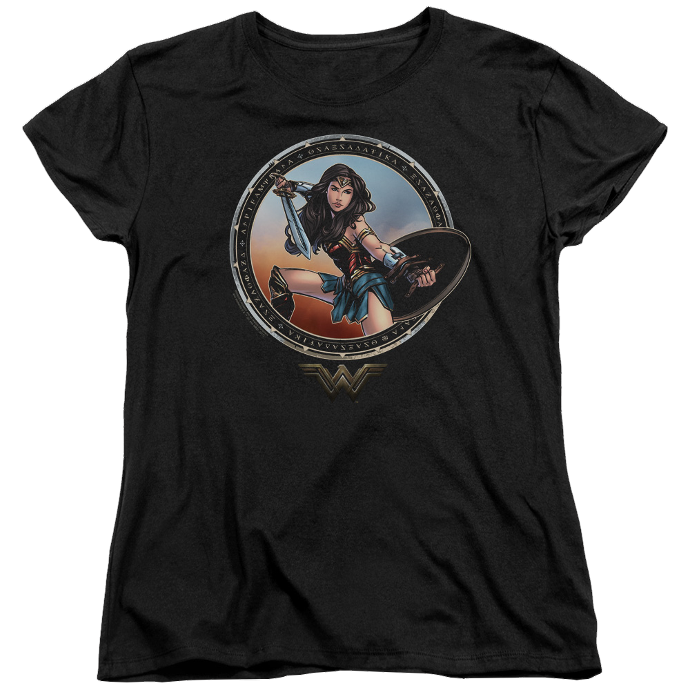 Wonder Woman Battle Pose Women's T-Shirt Women's T-Shirt Wonder Woman