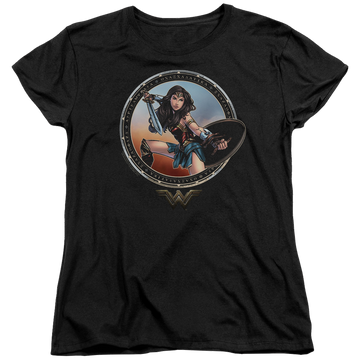 Wonder Woman Battle Pose Women's T-Shirt Women's T-Shirt Wonder Woman