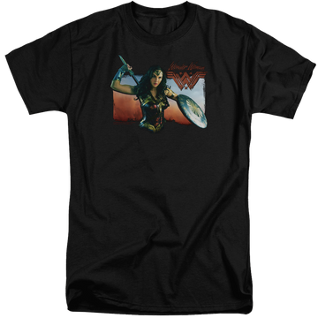 Wonder Woman Warrior Woman Men's Tall Fit T-Shirt Men's Tall Fit T-Shirt Wonder Woman